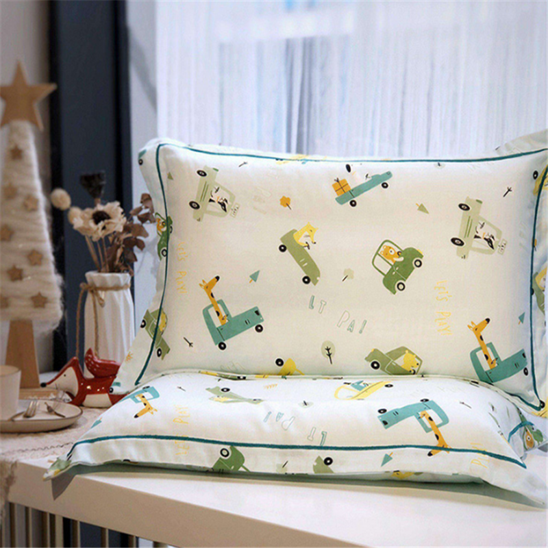 Pillowcase cartoon class A double yarn pillow case student pillow core  cover four seasons pet party one pack – PROSPERITY TEXTILE INC